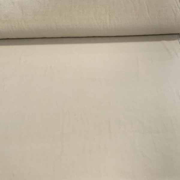 Metráž mikroplyš, velmi jemná měkká látka, 80% bavlna, 20% polyester, 250g/m2, šířka 170 cm