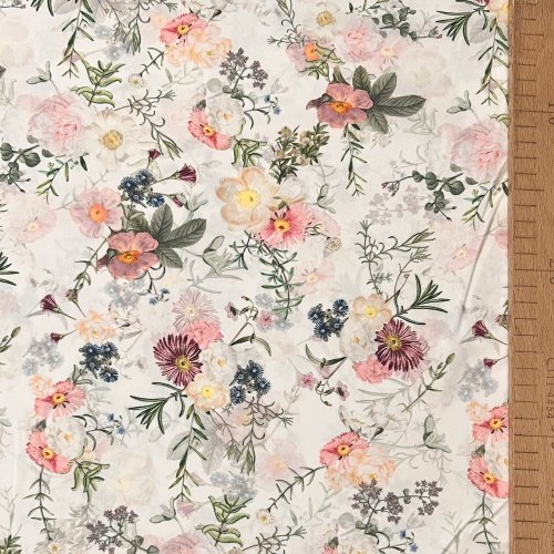 Silky, látka na šaty, dovoz EU, 90% pes, 10% el 85g/m2, šířka 150 cm
