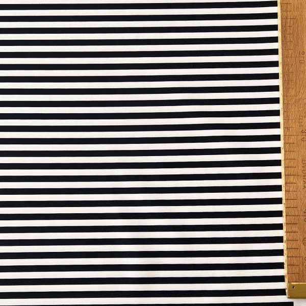 proužkovaná kočárkovina metráž, 100% PL, 190g/m2, šířka 160 cm