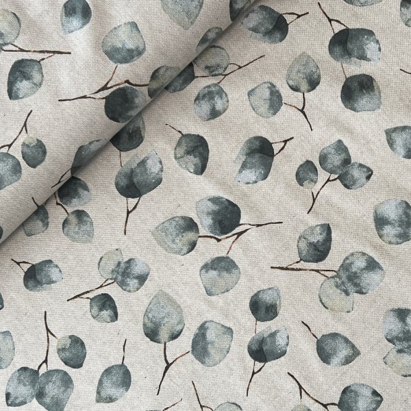 Dekorační textil, dovoz, 80%BA, 20%PL 205g/m2, šířka 140 cm
