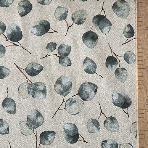 Dekorační textil, dovoz, 80%BA, 20%PL 205g/m2, šířka 140 cm