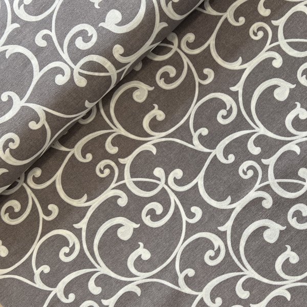 Dekorační textil, dovoz, 55%BA, 45%PL 165g/m2, šířka 140 cm