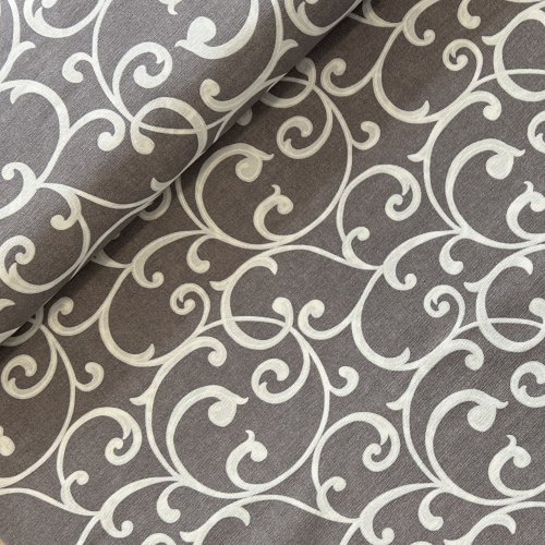 Dekorační textil, dovoz, 55%BA, 45%PL 165g/m2, šířka 140 cm