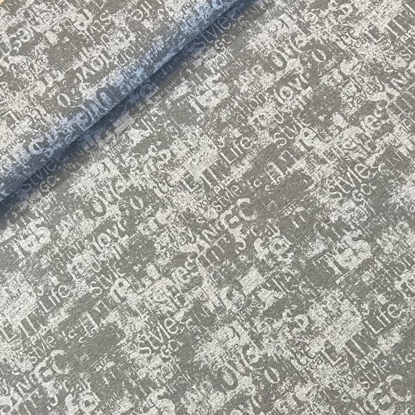 Elastický úplet teplákovina, dovozová, 95% CO, 5% EA, 250 g/m2, šířka 180 cm