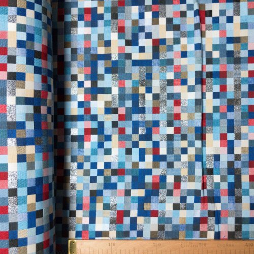 Globelínový textil metráž, dovoz, 75% CO, 25% PL, 320g/m2, šířka 140 cm