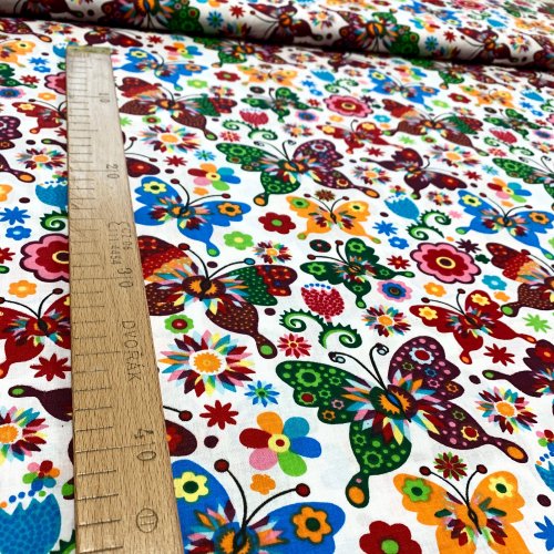 Látka bavlna metráž, zahraniční plátno, 100% CO, 140g/m2, šířka 140 cm