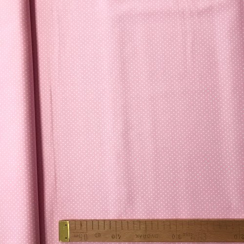 Česká bavlna plátno, 100% CO, 140g/m2, šířka 140 cm, puntík 2 mm