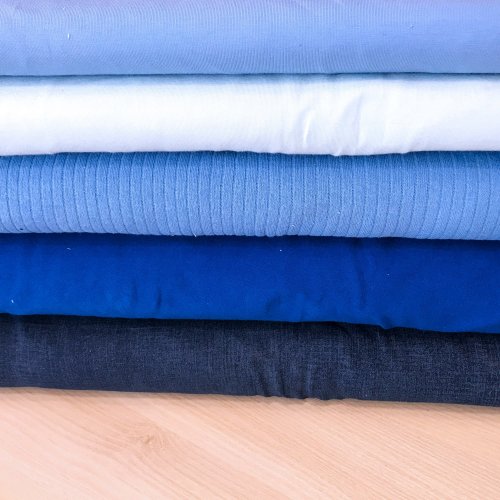 Elastický úplet tričkovina, dovozová, 92% CO, 8% EA, 240 g/m2, šířka 180 cm, uni barva